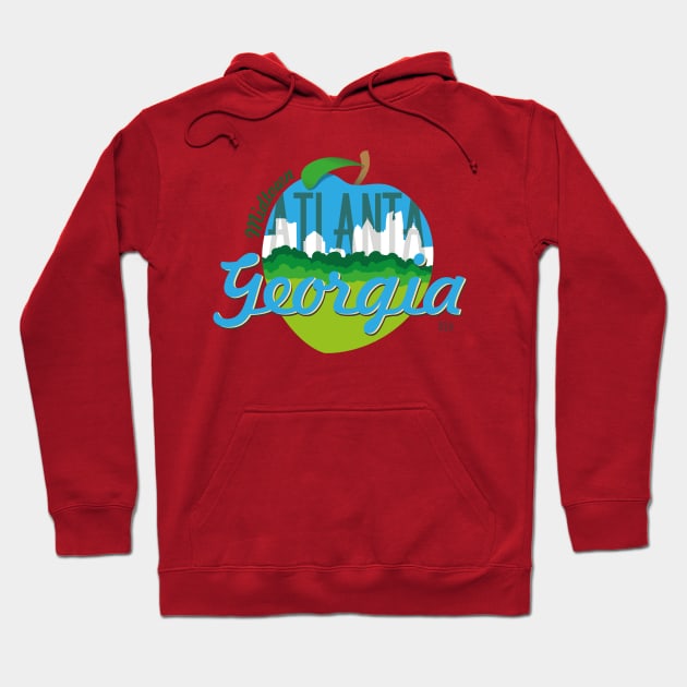 Midtown Atlanta Hoodie by nielsrevers